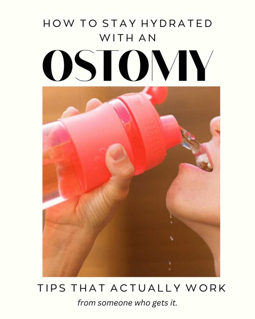 how to stay hydrated with an ostomy